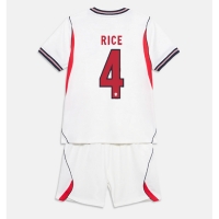 Dres Anglicko Declan Rice #4 Domáci pre deti MS 2026 Krátky Rukáv (+ trenírky)